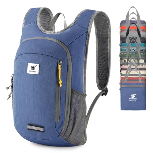 SKYSPER 10L Faltbarer Rucksack Ultraleicht Tagesrucksack Wasserfest Daypack Reiserucksack Wanderrucksack für Wandern Reisen Städtetrips SKYSPER 10L Faltbarer Rucksack Ultraleicht Tagesrucksack Wasserfest Daypack Reiserucksack Wanderrucksack für Wandern Reisen Städtetrips von SKYSPER