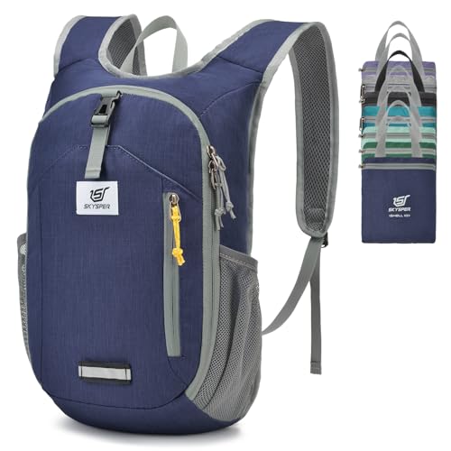 SKYSPER 10L Faltbarer Rucksack Wanderrucksack Klein Tagesrucksack Daypack Reiserucksack für Wandern Reisen Städtetrips SKYSPER 10L Faltbarer Rucksack Wanderrucksack Klein Tagesrucksack Daypack Reiserucksack für Wandern Reisen Städtetrips von SKYSPER