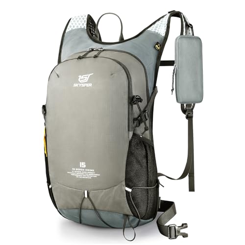 SKYSPER 15L Wanderrucksack Leichter Rucksack Wandern für Herren & Damen, Kleiner Tagesrucksack mit Brustgurt Backpack Outdoor SKYSPER 15L Wanderrucksack Leichter Rucksack Wandern für Herren & Damen, Kleiner Tagesrucksack mit Brustgurt Backpack Outdoor von SKYSPER