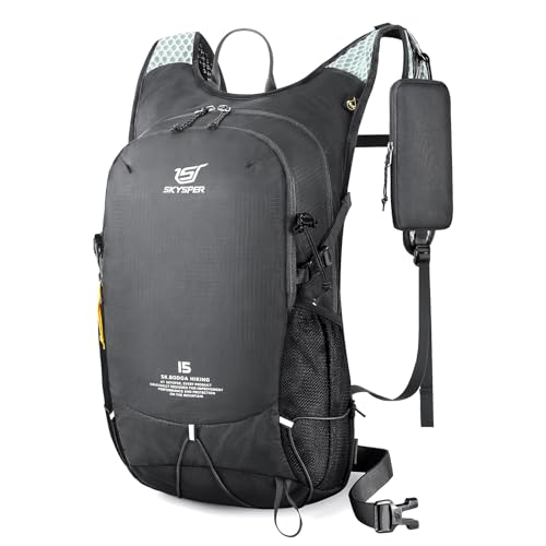 SKYSPER 15L Wanderrucksack Leichter Rucksack Wandern für Herren & Damen, Kleiner Tagesrucksack mit Brustgurt Backpack Outdoor SKYSPER 15L Wanderrucksack Leichter Rucksack Wandern für Herren & Damen, Kleiner Tagesrucksack mit Brustgurt Backpack Outdoor von SKYSPER