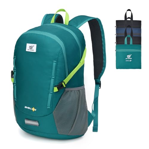 SKYSPER 20L Faltbarer Rucksack Herren Daypack Tagesrucksack Travel Backpack für Outdoor Ausflüge Städtetrips von SKYSPER