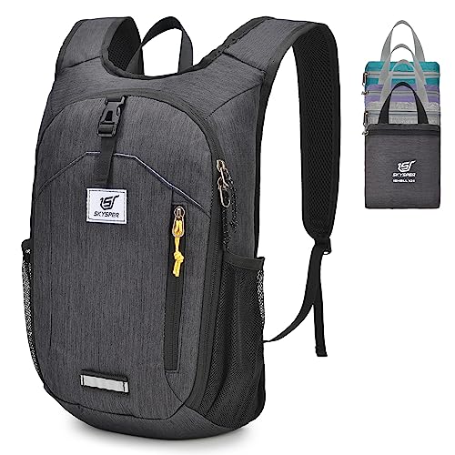 SKYSPER Rucksack Herren 10L Klein Wanderrucksack Faltbarer Tagesrucksack Daypack für Wandern Fahrrad SKYSPER Rucksack Herren 10L Klein Wanderrucksack Faltbarer Tagesrucksack Daypack für Wandern Fahrrad von SKYSPER