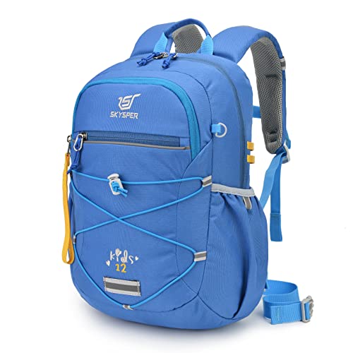 SKYSPER KIDS 12 Kinderrucksack Jungen & Mädchen für 3-8 Jährige, komfortabler Wanderrucksack Kinder von SKYSPER