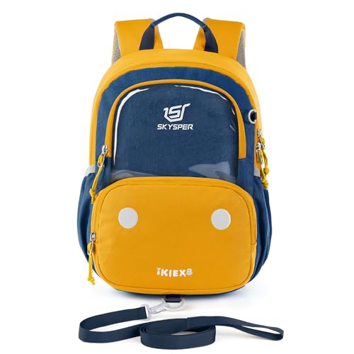 SKYSPER Kinderrucksack 8L Wanderrucksack mit Brustgurt Kindergarten Rucksack für 1-4 Jährige Kinder, Jungen und Mädchen von SKYSPER