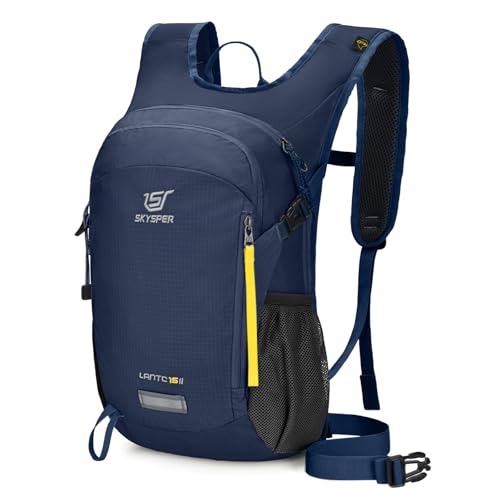 SKYSPER Rucksack Herren 15L Wanderrucksack mit Rückenbelüftung Tagesrucksack Travel Daypack Camping Wandern SKYSPER Rucksack Herren 15L Wanderrucksack mit Rückenbelüftung Tagesrucksack Travel Daypack Camping Wandern von SKYSPER