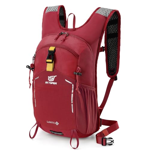 SKYSPER Wanderrucksack Herren 15L Rucksack Klein Tagesrucksack Trekkingrucksack für Camping Outdoor Travel Wandern SKYSPER Wanderrucksack Herren 15L Rucksack Klein Tagesrucksack Trekkingrucksack für Camping Outdoor Travel Wandern von SKYSPER