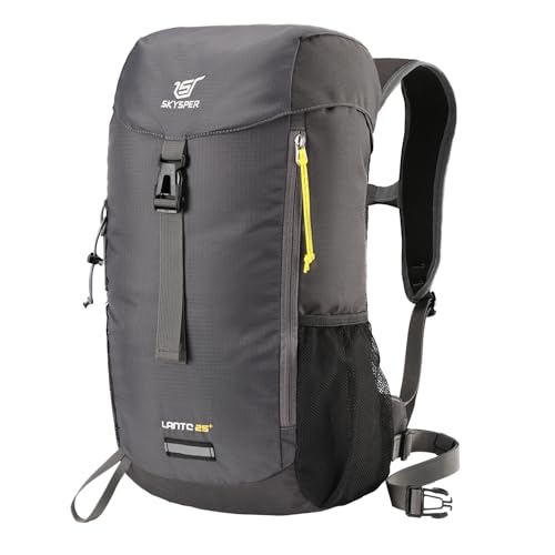 SKYSPER Wanderrucksack 25L Trekkingrucksack Rucksack Klein Tagesrucksack Travel Daypack Wandern Rucksack für Herren Damen SKYSPER Wanderrucksack 25L Trekkingrucksack Rucksack Klein Tagesrucksack Travel Daypack Wandern Rucksack für Herren Damen von SKYSPER