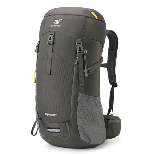 SKYSPER Wanderrucksack 30L Trekkingrucksack mit Rückenbelüftung und Netzrücken Tagesausflüge für Wandern Bergen Daypack SKYSPER Wanderrucksack 30L Trekkingrucksack mit Rückenbelüftung und Netzrücken Tagesausflüge für Wandern Bergen Daypack von SKYSPER