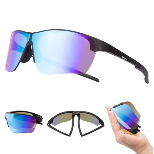 SKYWAY Faltbare Fahrradbrille Herren Damen Mountainbike Laufen Sport Sonnenbrille Radbrille UV400 Schutz SKYWAY Faltbare Fahrradbrille Herren Damen Mountainbike Laufen Sport Sonnenbrille Radbrille UV400 Schutz von SKYWAY