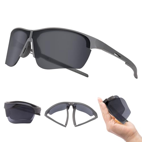 SKYWAY Faltbare Fahrradbrille Herren Damen Mountainbike Laufen Sport Sonnenbrille Radbrille UV400 Schutz SKYWAY Faltbare Fahrradbrille Herren Damen Mountainbike Laufen Sport Sonnenbrille Radbrille UV400 Schutz von SKYWAY