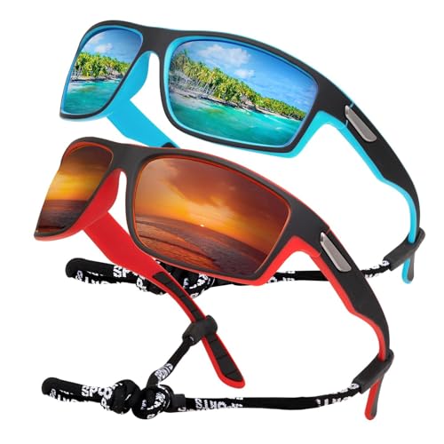 SKYWAY Polarisierte Sonnenbrille Herren, Sportbrille Fahrradbrille Herren Damen zum Baseball Laufen Radfahren Angeln Golfen UV400-Schutz Sonnenbrille SKYWAY Polarisierte Sonnenbrille Herren, Sportbrille Fahrradbrille Herren Damen zum Baseball Laufen Radfahren Angeln Golfen UV400-Schutz Sonnenbrille von SKYWAY