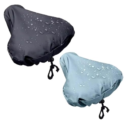 2 Stück Fahrradsattel Regenschutz Fahrradsitzbezug Wasserdichter Fahrradsitzbezug Fahrradsattelbezug Fahrradzubehör 2 Stück Fahrradsattel Regenschutz Fahrradsitzbezug Wasserdichter Fahrradsitzbezug Fahrradsattelbezug Fahrradzubehör von SLAXJNE