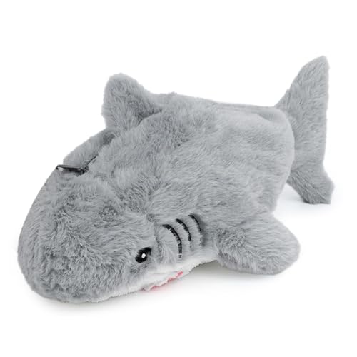 SLEEKEE 1 Stück Graues Hai-Federmäppchen, Niedliches Hai-Federmäppchen Mit Reißverschluss, Plüschtier-Briefpapiertasche, Große Aufbewahrungstasche, Mehrzweck-Aufbewahrungstasche SLEEKEE 1 Stück Graues Hai-Federmäppchen, Niedliches Hai-Federmäppchen Mit Reißverschluss, Plüschtier-Briefpapiertasche, Große Aufbewahrungstasche, Mehrzweck-Aufbewahrungstasche von SLEEKEE