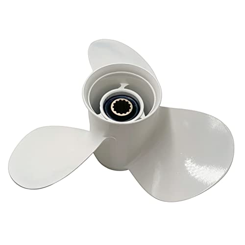 SLEIPNIR Propeller 10 3/8x13 für Yamaha Außenborder Schrauben 40-55 Pferdestärke Aluminium 13 Zähne OEM Nr.: 6H5-45945-00-EL 10.4x13 SLEIPNIR Propeller 10 3/8x13 für Yamaha Außenborder Schrauben 40-55 Pferdestärke Aluminium 13 Zähne OEM Nr.: 6H5-45945-00-EL 10.4x13 von SLEIPNIR