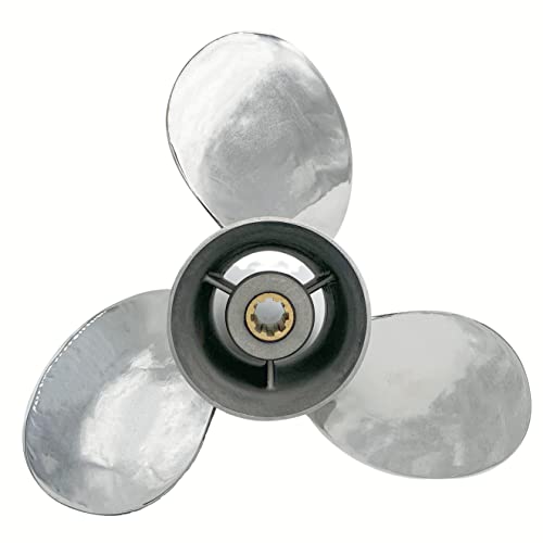 SLEIPNIR Propeller 9 1/4x11 für Yamaha Außenborder Schrauben 9.9-15 Pferdestärke Edelstahl 8 Zähne OEM Nr.: 63V-45943-00-EL 9.25x11 SLEIPNIR Propeller 9 1/4x11 für Yamaha Außenborder Schrauben 9.9-15 Pferdestärke Edelstahl 8 Zähne OEM Nr.: 63V-45943-00-EL 9.25x11 von SLEIPNIR