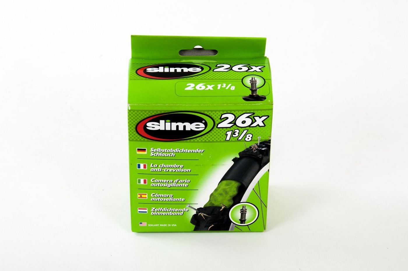 SLIME Fahrradschlauch Slime Selbstabdichtender Fahrradschlauch div. Größen, 26 SLIME Fahrradschlauch Slime Selbstabdichtender Fahrradschlauch div. Größen, 26 von SLIME