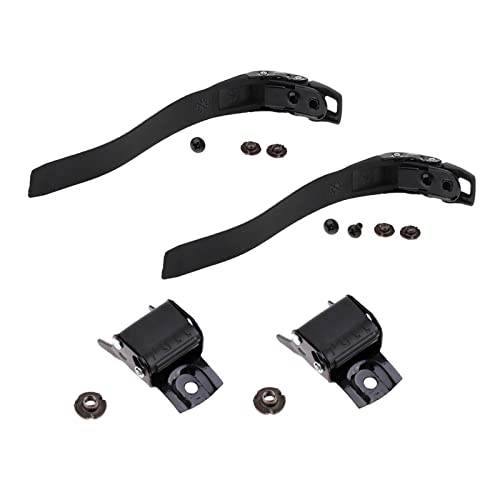 2 Satz Inline Rollschuhgurte Und Schnalle, Mit Muttern, Ersatzteilen Für Skateschuhe, Metallgürtelclip, Gurtsatz 2 Satz Inline Rollschuhgurte Und Schnalle, Mit Muttern, Ersatzteilen Für Skateschuhe, Metallgürtelclip, Gurtsatz von SM SunniMix
