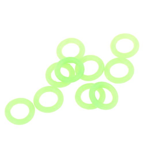 SM SunniMix 10pcs Outdoor Camping Nagel Nachtsicht Silikonring Zeltnagel Leuchtende Ring auch für Nachtangeln, L SM SunniMix 10pcs Outdoor Camping Nagel Nachtsicht Silikonring Zeltnagel Leuchtende Ring auch für Nachtangeln, L von SM SunniMix