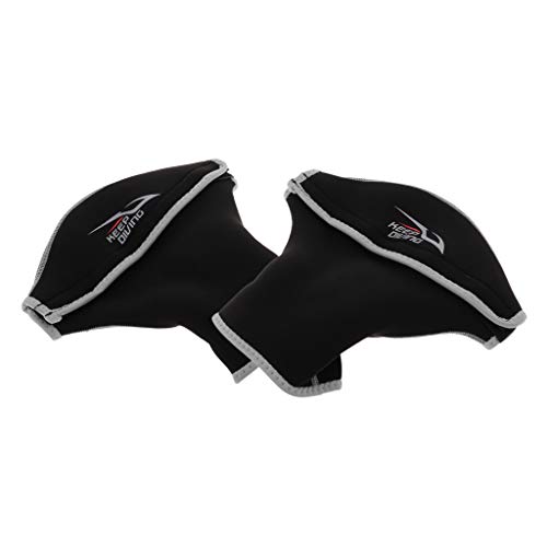 SM SunniMix 3mm Neopren Herren Damen Paddelpfötchen Paddle Gloves, Schwarz Silber SM SunniMix 3mm Neopren Herren Damen Paddelpfötchen Paddle Gloves, Schwarz Silber von SM SunniMix