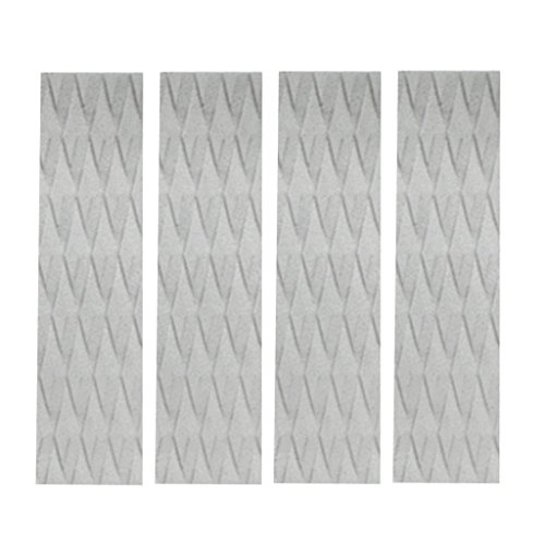 SM SunniMix Eva Front Traction Pad Heckpolster für Skimboard, Surfboard, Surfen Tolle Ergänzung zu Boards Mehrere Farben, Grau 4 Stück SM SunniMix Eva Front Traction Pad Heckpolster für Skimboard, Surfboard, Surfen Tolle Ergänzung zu Boards Mehrere Farben, Grau 4 Stück von SM SunniMix