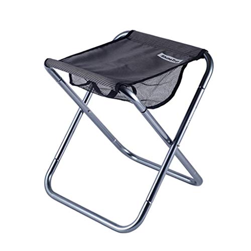 SM SunniMix Leicht Klapphocker Camping Hocker Strandhocker 150kg Angelhocker mit Aufbewahrungstasche für Outdoor- und Indoor-Aktivitäten, Grau SM SunniMix Leicht Klapphocker Camping Hocker Strandhocker 150kg Angelhocker mit Aufbewahrungstasche für Outdoor- und Indoor-Aktivitäten, Grau von SM SunniMix