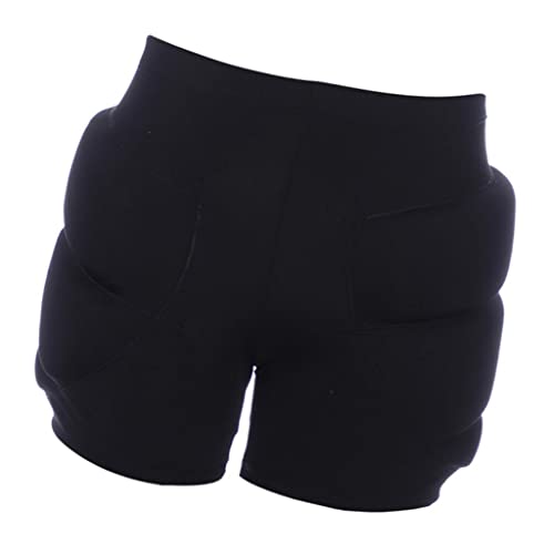 SM SunniMix Protektorenhose Kinder Erwachsene Schutzhose Gepolsterte Protektorhose Sporthose für Eiskunstlauf, Skifahren, Schlittschuhlaufen, Rollschuhlaufen, S von SM SunniMix