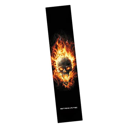 SM SunniMix Skateboard Aufkleber Longboard Griffband für Longborad, Mini-Cruiser, Schädel Flamme SM SunniMix Skateboard Aufkleber Longboard Griffband für Longborad, Mini-Cruiser, Schädel Flamme von SM SunniMix