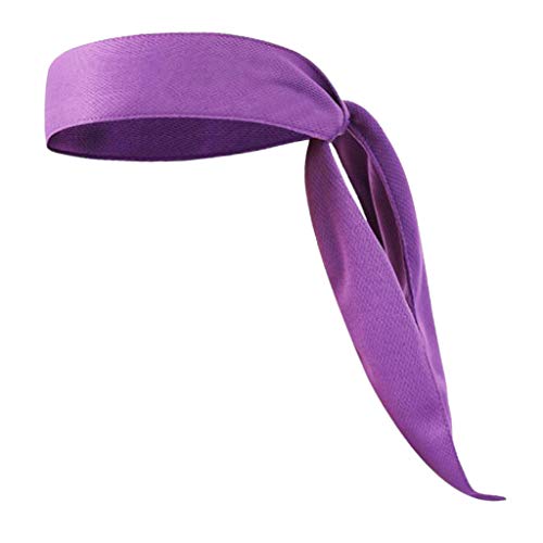 SM SunniMix Sport Stirnband Herren Damen Schweißband Kopfband Haarband für Tennis, Joggen, Fitness, Yoga, usw, Lila SM SunniMix Sport Stirnband Herren Damen Schweißband Kopfband Haarband für Tennis, Joggen, Fitness, Yoga, usw, Lila von SM SunniMix