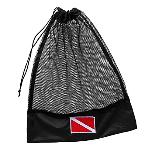 Tauchen Schnorchelmaske Atem SMB Surface Marker Boje Mesh Gear Pouch, Schwarz Tauchen Schnorchelmaske Atem SMB Surface Marker Boje Mesh Gear Pouch, Schwarz von SM SunniMix