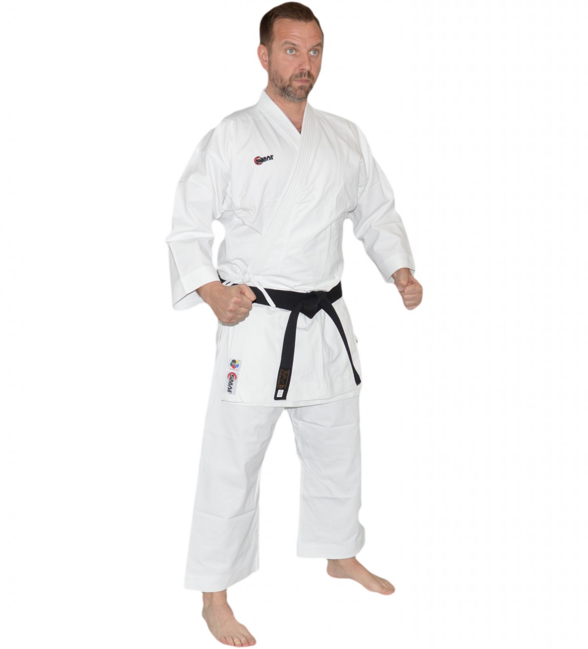 SMAI Karateanzug SX Kata Silver Karategi, WKF, 10oz SMAI Karateanzug SX Kata Silver Karategi, WKF, 10oz von SMAI