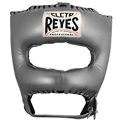 Cleto Reyes offizieller traditioneller Kopfschutz aus Rindsleder – Silber Cleto Reyes offizieller traditioneller Kopfschutz aus Rindsleder – Silber von SMALLDETAILS