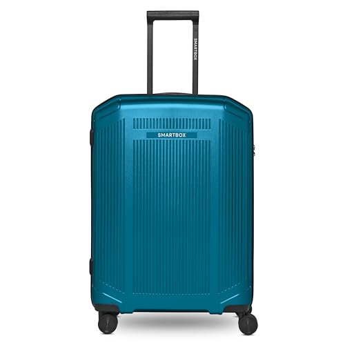 SMARTBOX Hartschalen Check-in Koffer | Mittelgroßer Trolley 49 x 29 x 66 cm aus hochwertigem, robusten Polypropylen Material | 4-Doppelrollen & TSA-Schloss | leichte 4 kg (Edition 02) von SMARTBOX