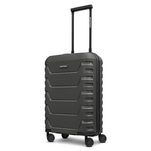 SMARTBOX Hartschalen Kabinen-Koffer | Kleiner Trolley 36 x 23 x 55 cm aus hochwertigem, robusten Polypropylen Material | 4-Doppelrollen & TSA-Schloss | Ultra-leicht nur 2,6 kg (Edition 01) von SMARTBOX