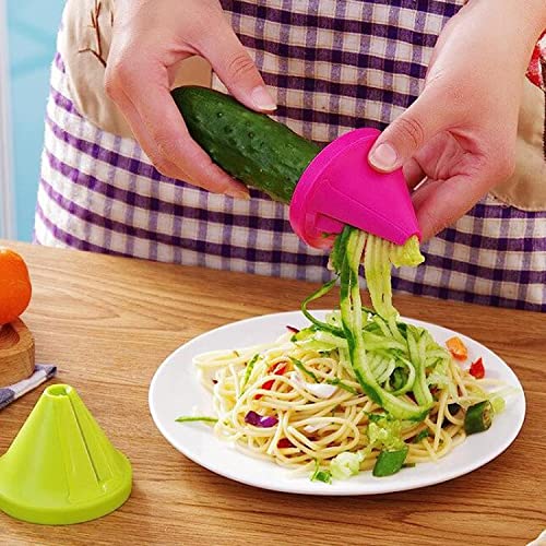 SMBAOFUL 2 stücke Gemüse Obst Spirale Shred Prozess Gerät Cutter Slicer Peeler Küche Werkzeug Spiralizer Cutter Reiben küche Werkzeug Gadget schneiden SMBAOFUL 2 stücke Gemüse Obst Spirale Shred Prozess Gerät Cutter Slicer Peeler Küche Werkzeug Spiralizer Cutter Reiben küche Werkzeug Gadget schneiden von SMBAOFUL