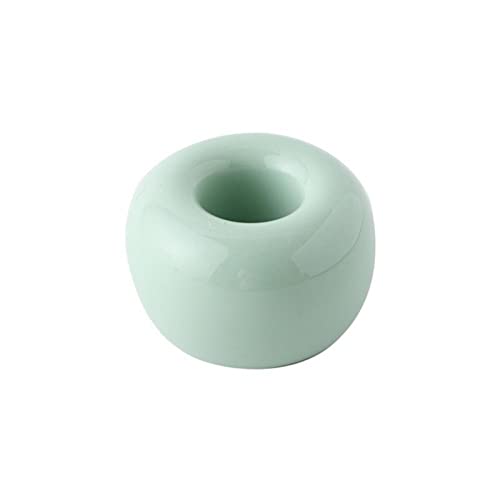 SMBAOFUL Ceramic Bathroom Tool: Portable Toothbrush Holder in Green von SMBAOFUL