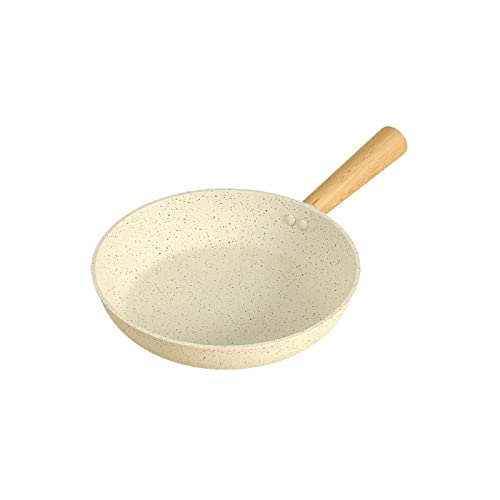 SMBAOFUL Kochpfanne Beige Bratpfanne Pfannenkocher Universal Pfannkuchenpfanne Pfannkuchenpfanne Pfanne von SMBAOFUL