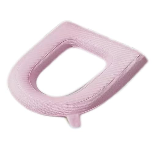 SMBAOFUL Toilettensitzbezug Pads Toilettenmatte Klebriger Toilettenbezug 4 Jahreszeiten Universalring Heimgebrauch Eva-Sitzbezug Waschbare Matte Toilettensitzbezug für Badezimmer Toilettensitz von SMBAOFUL