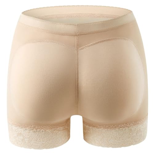 Po-Lifter-Shaping-Höschen – Sexy, Mit Spitze Bestickter Saum, Abnehmbares Polster, Hüft-High-Up-Pad, Formendes Füllpolster-Höschen, Einfarbig, Atmungsaktive Polsterung, Unsichtbare Po-Lift-Hos Po-Lifter-Shaping-Höschen – Sexy, Mit Spitze Bestickter Saum, Abnehmbares Polster, Hüft-High-Up-Pad, Formendes Füllpolster-Höschen, Einfarbig, Atmungsaktive Polsterung, Unsichtbare Po-Lift-Hos von SMBHIAON
