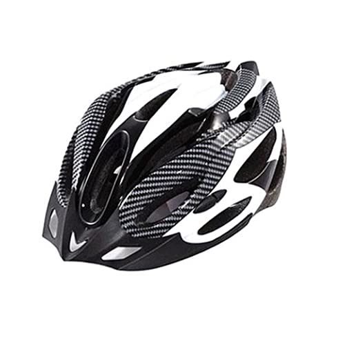 Mountainbike Helm leichte Fahrrad Sicherheitskappe freie Größe Rennradhelm schwarz weiß Fahrradausrüstung von SMELEYOU