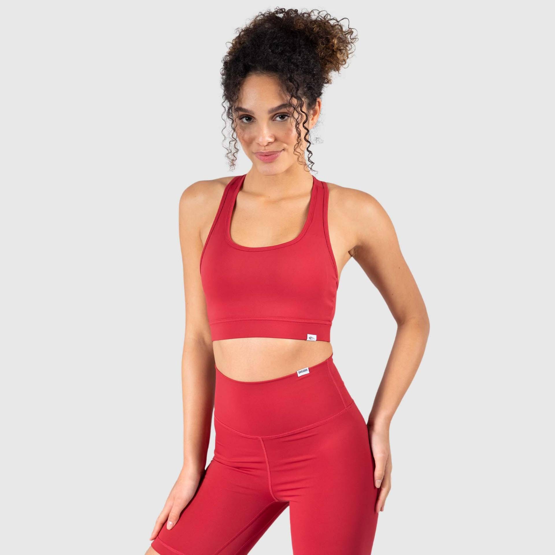 Damen Sport BH Tamara Rot von SMILODOX