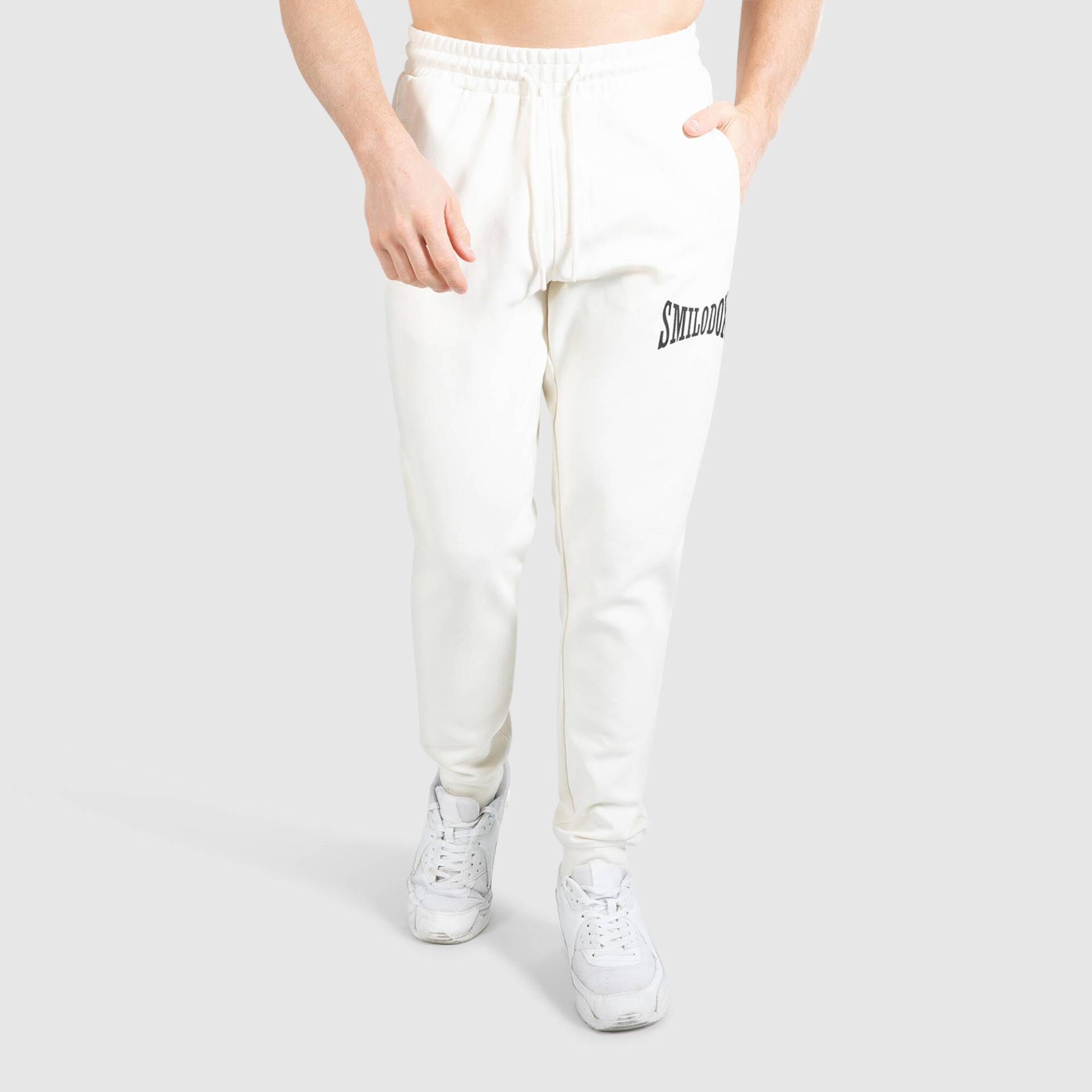 Herren Jogginghose Classic Pro Creme von SMILODOX