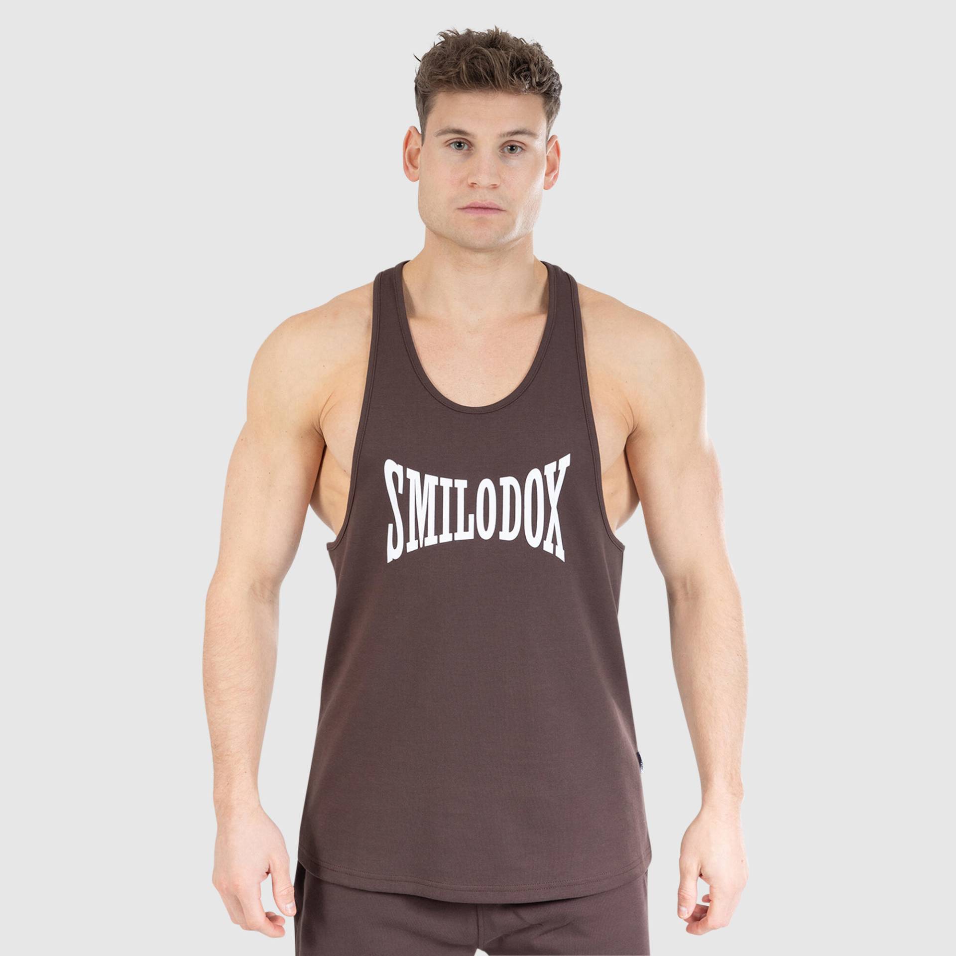 Herren Stringer Top Classic Pro Braun von SMILODOX