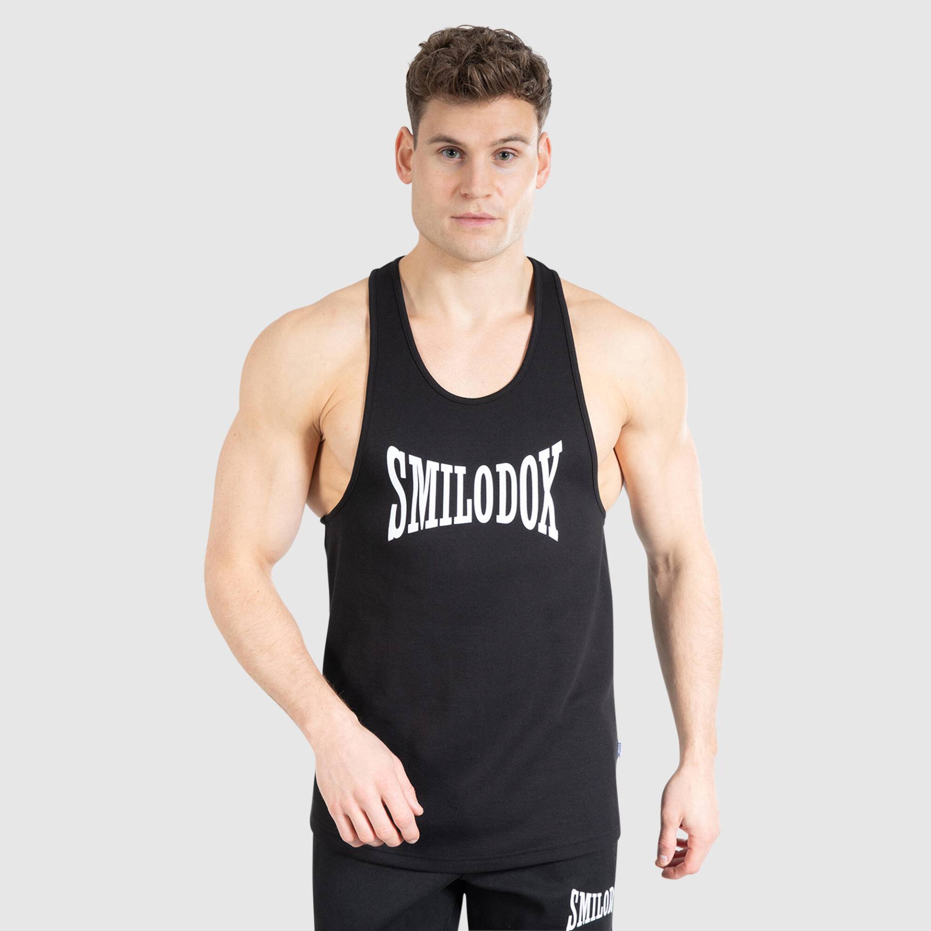 Herren Stringer Top Classic Pro Schwarz von SMILODOX