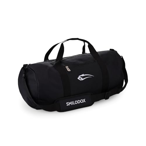 Smilodox Unisex Sporttasche Classic 2.0 - Trainingstasche für Fitness Sport Gym & Reisen mit vielen Fächern - Tragetasche, Schultertasche, Reisetasche, Color:Schwarz Smilodox Unisex Sporttasche Classic 2.0 - Trainingstasche für Fitness Sport Gym & Reisen mit vielen Fächern - Tragetasche, Schultertasche, Reisetasche, Color:Schwarz von SMILODOX