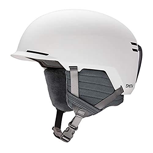 SMITH (SMIZD) Unisex – Erwachsene Scout Helm mit EPS Schaum, Matte White, S /51-55 von Smith