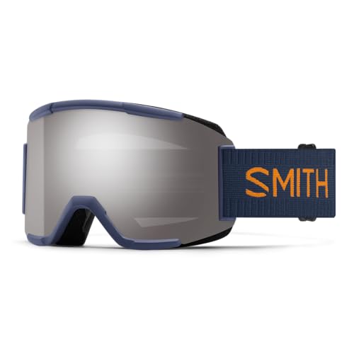 SMITH OPTICS SQUAD Ski- Snowboardbrille HIGH FIVES - ChromaPOP Platinum Mirror Sun NEU von Smith