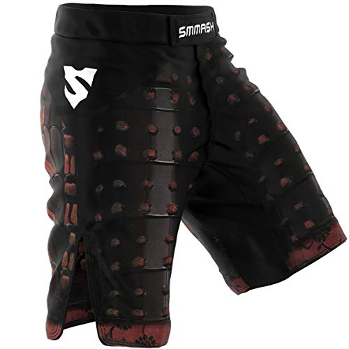 SMMASH MMA Shorts Herren Thaibox Muay Thai Hose Boxhose Sporthose Trainingsshorts Atmungsaktiv Kletterverschluss Abriebfest SMMASH MMA Shorts Herren Thaibox Muay Thai Hose Boxhose Sporthose Trainingsshorts Atmungsaktiv Kletterverschluss Abriebfest von SMMASH