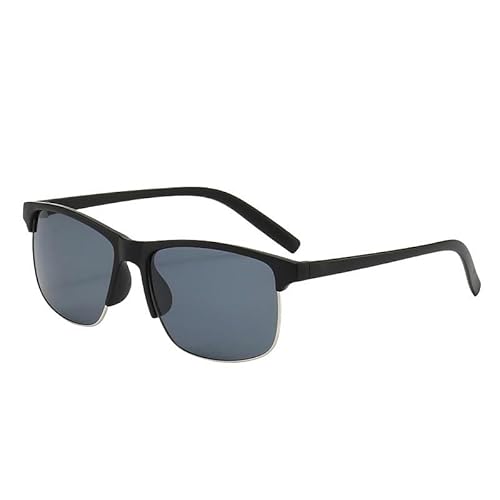 SMMZRF Sonnenbrille Halbrahmen Polarisierte Sonnenbrille Herrenmode Outdoor Fahrradbrille-Sandschwarz-Mit Box SMMZRF Sonnenbrille Halbrahmen Polarisierte Sonnenbrille Herrenmode Outdoor Fahrradbrille-Sandschwarz-Mit Box von SMMZRF