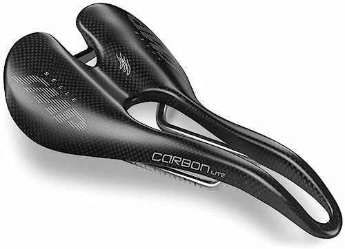 Selle SMP Unisex – Erwachsene Carbon Lite Sattel, Schwarz, Einheitsgröße von SMP