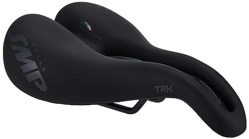 SMP4Bike Herren TRK Fahrraddsattel, schwarz, 28.0 x 16.0-cm von SMP